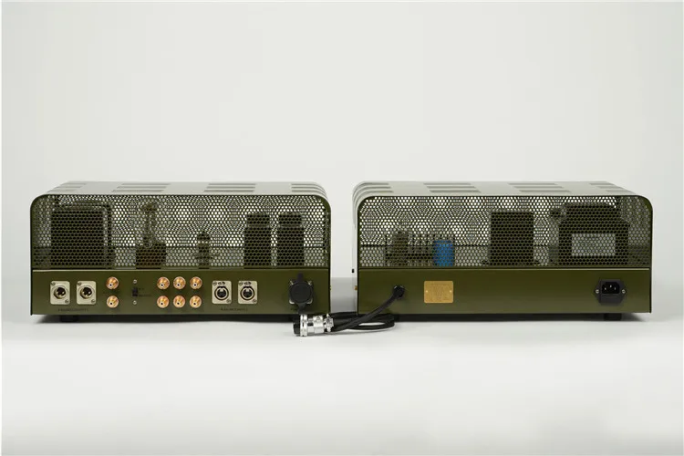 NEWest  Raphaelite CR10 WE420A Splite Tube PreAmp   Balanced Pre Amplifier  GZ34 *1 、 WE420A*1、STC110A*2、6C19*1