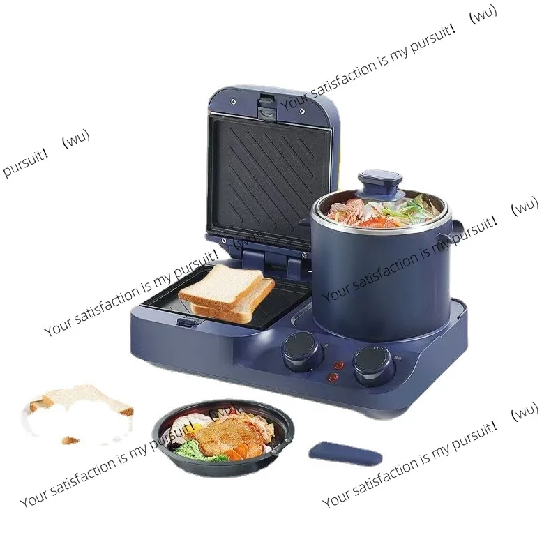 Multifunctional Breakfast Machine Sandwich Machine Toast Oven Fried Steak American Standard Four-in-One Breakfast Machine