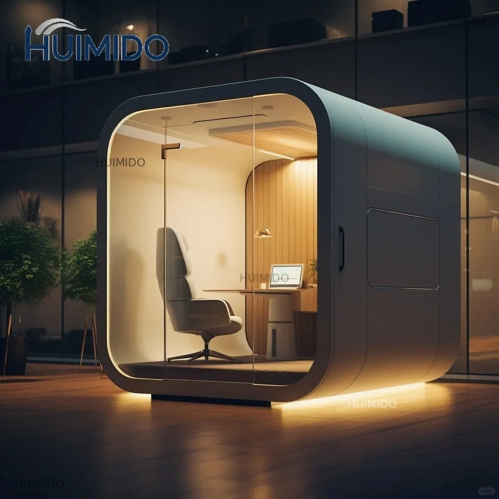 Light Steel Soundproof Room Eco Friendly Multifunctional Pod For Sleeping Activity Telephone Recording Studio Office School