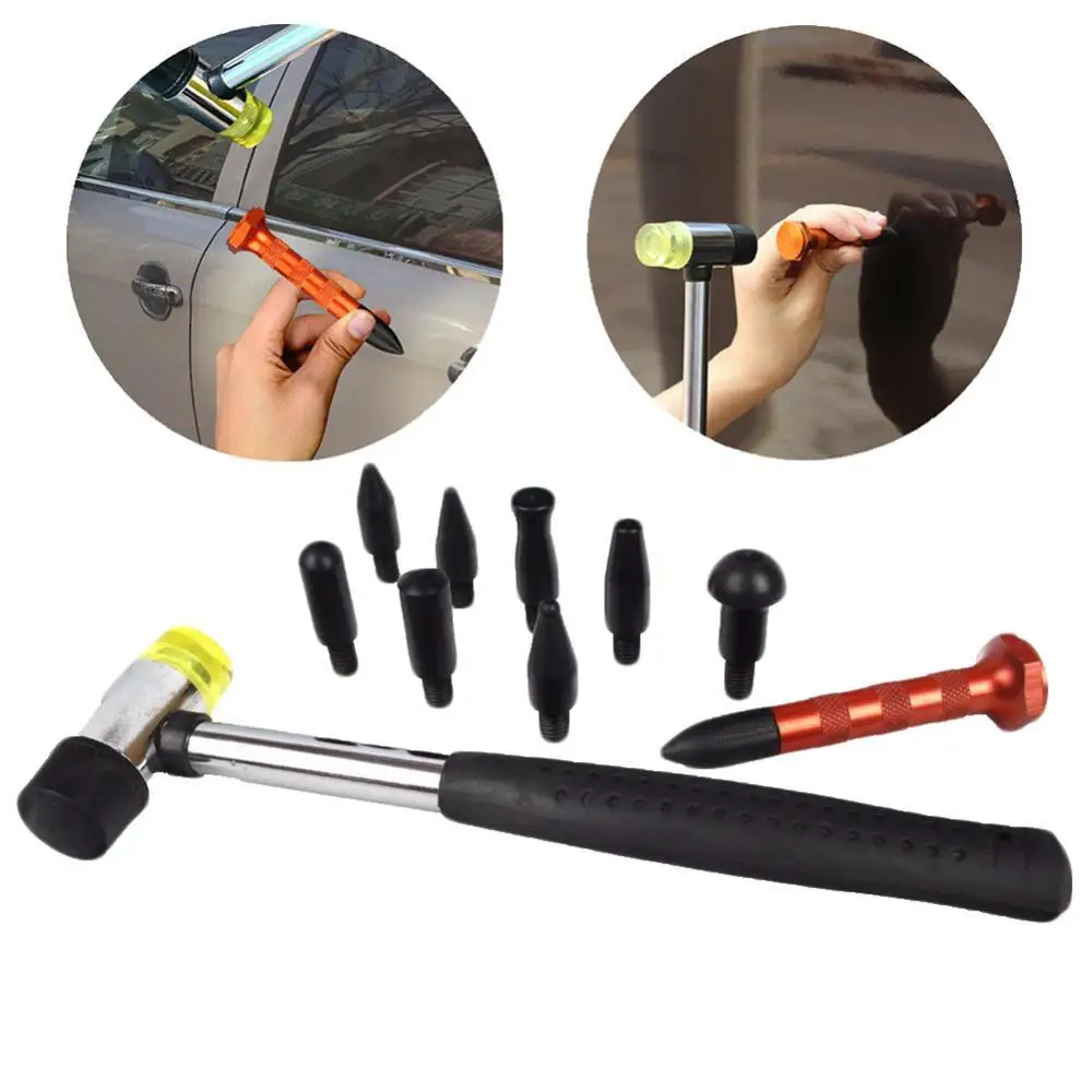 

Car Vehicle Body PDR Paintless Hail Dent Repair Hammer Pen Removal Tools Kit Easy to Use Car Dent Repair Tool Durable