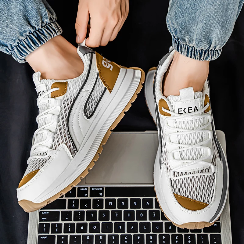 

Дышащая сетка, повседневные туфли на платформе, сетчатая обувь, занятия спортом на открытом воздухе