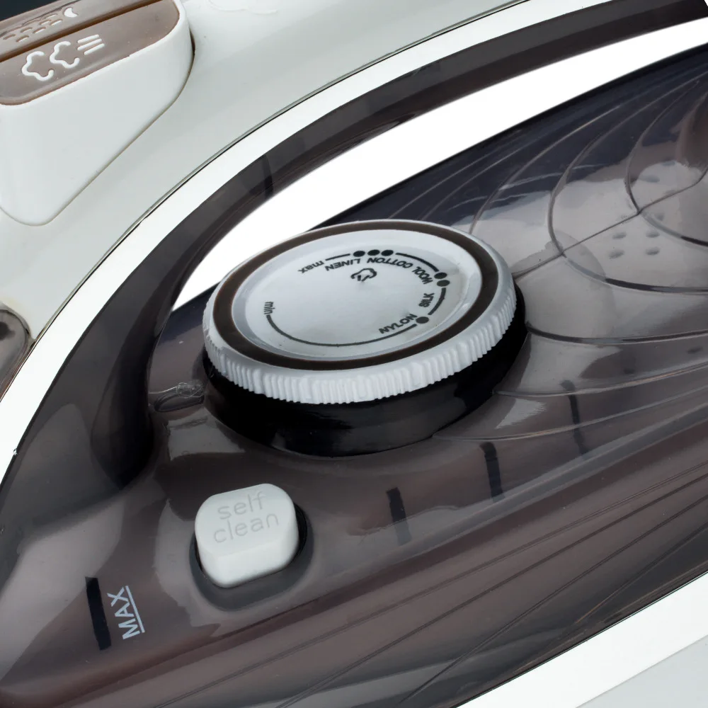 مكواة بخار كهربائية من RAF بقدرة 2600 وات، مكواة بخار محمولة للملابس، رذاذ الماء، التنظيف التلقائي، لوحة سيراميك 220-240 فولت