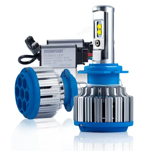 Original Classic Type T1 70W 7000LM LED Headlight Bulbs H1 H7 H11 H8 9005 HB3 9006 HB4 9012 880/H27 6000K Canbus for Car Lights 10 best sales led t1 - №2