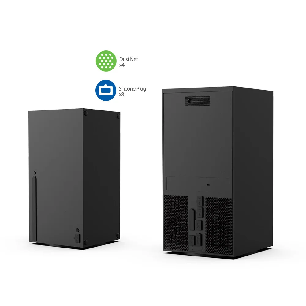 new TYX-2607 For Xbox Series X host dust plug XBOX game console simple dust filter dust plug set