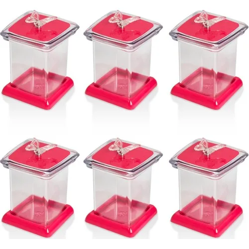 EW's Kitchenware Ews Acrylic Butterfly 3 \ 'Gang Jar + 3 \ 'lü Jar