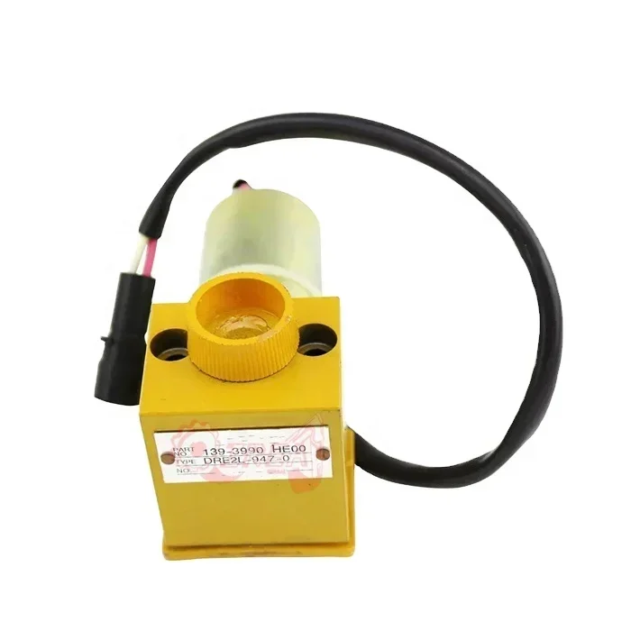 

E320B excavator hydraulic main pump solenoid valve seat 1393990 solenoid valve 139-3990