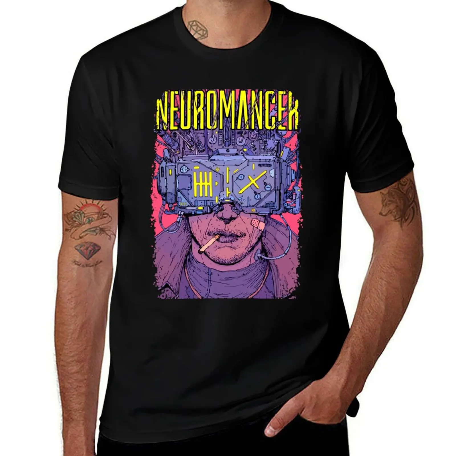 

Neuromancer T-Shirt funny t shirts cotton t shirts for man graphic funny T-Shirt