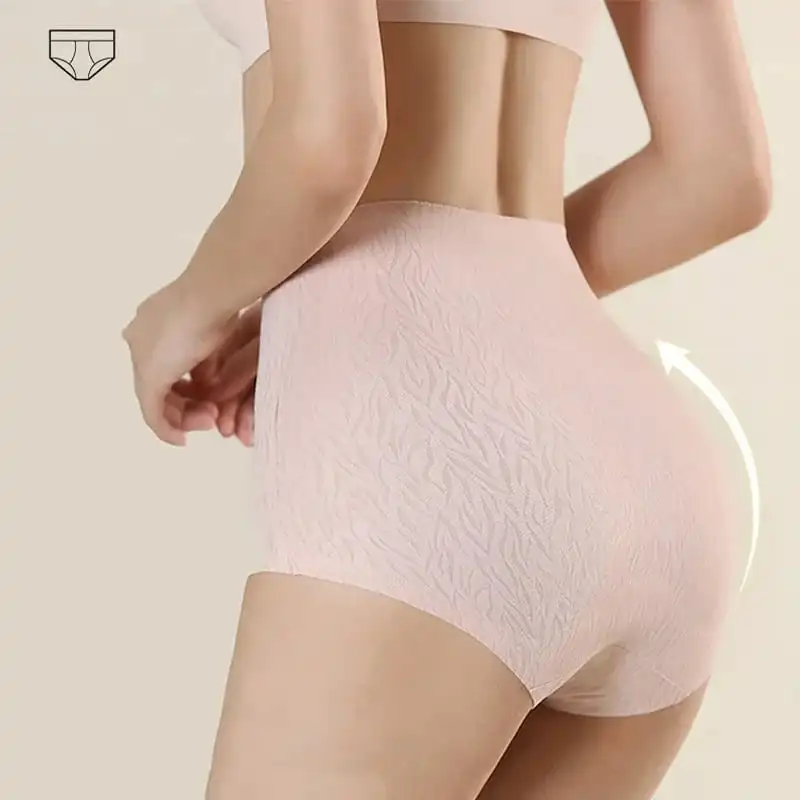 Fresh Seamless High Waist Hip Lifting Tummy Control Panties