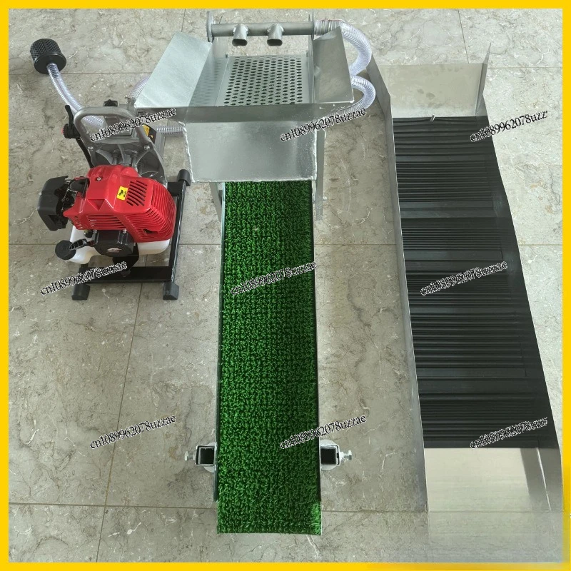 Portable Small Gold Panning Chute Without Power,  Engine Sand Gold Chute River Prospecting and Gold Separation Equipment