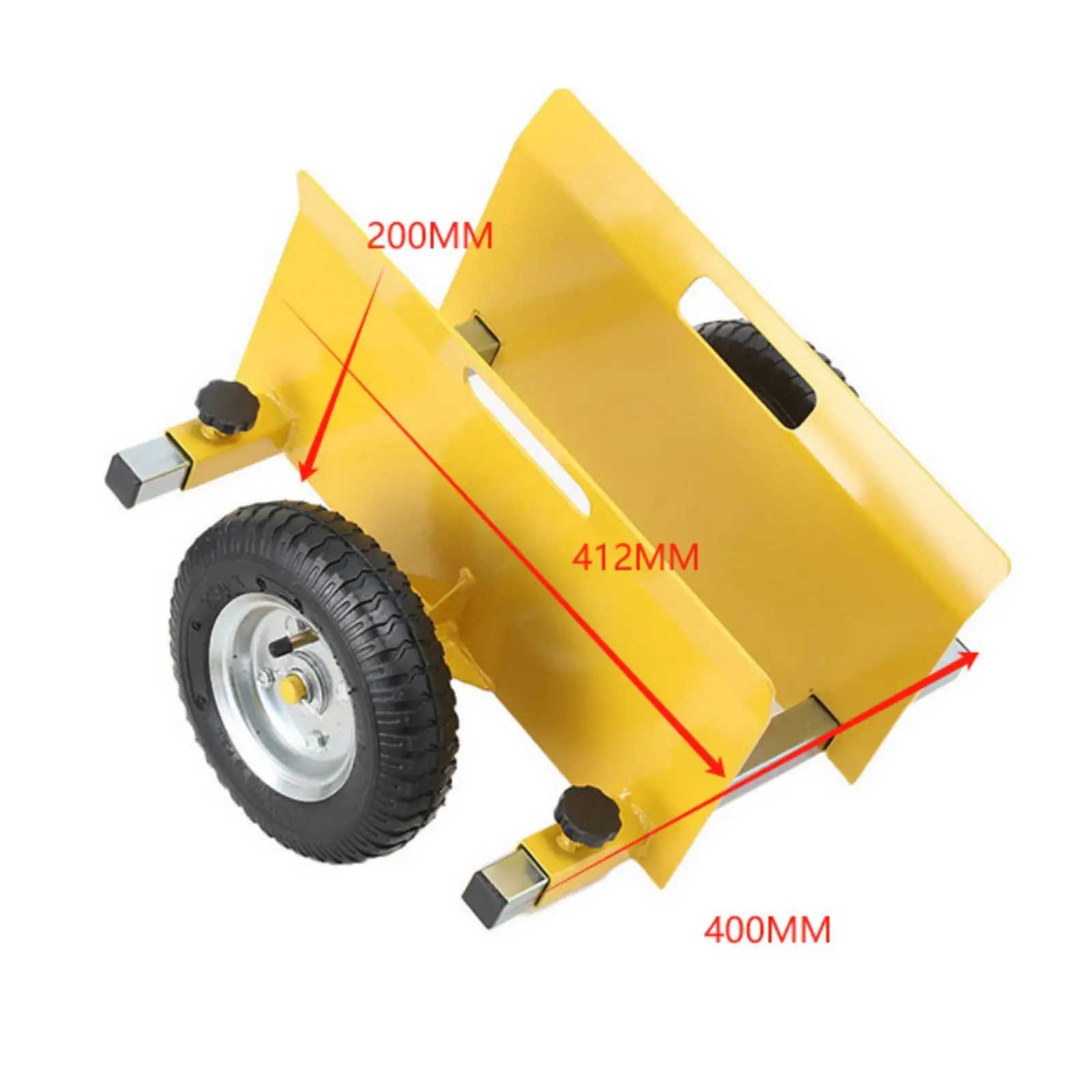 Panel Dolly Mute Mobility Industrial Use Panel Mover for Transporting Fences Drywall Sheet Material Handling Marble Slabs Doors