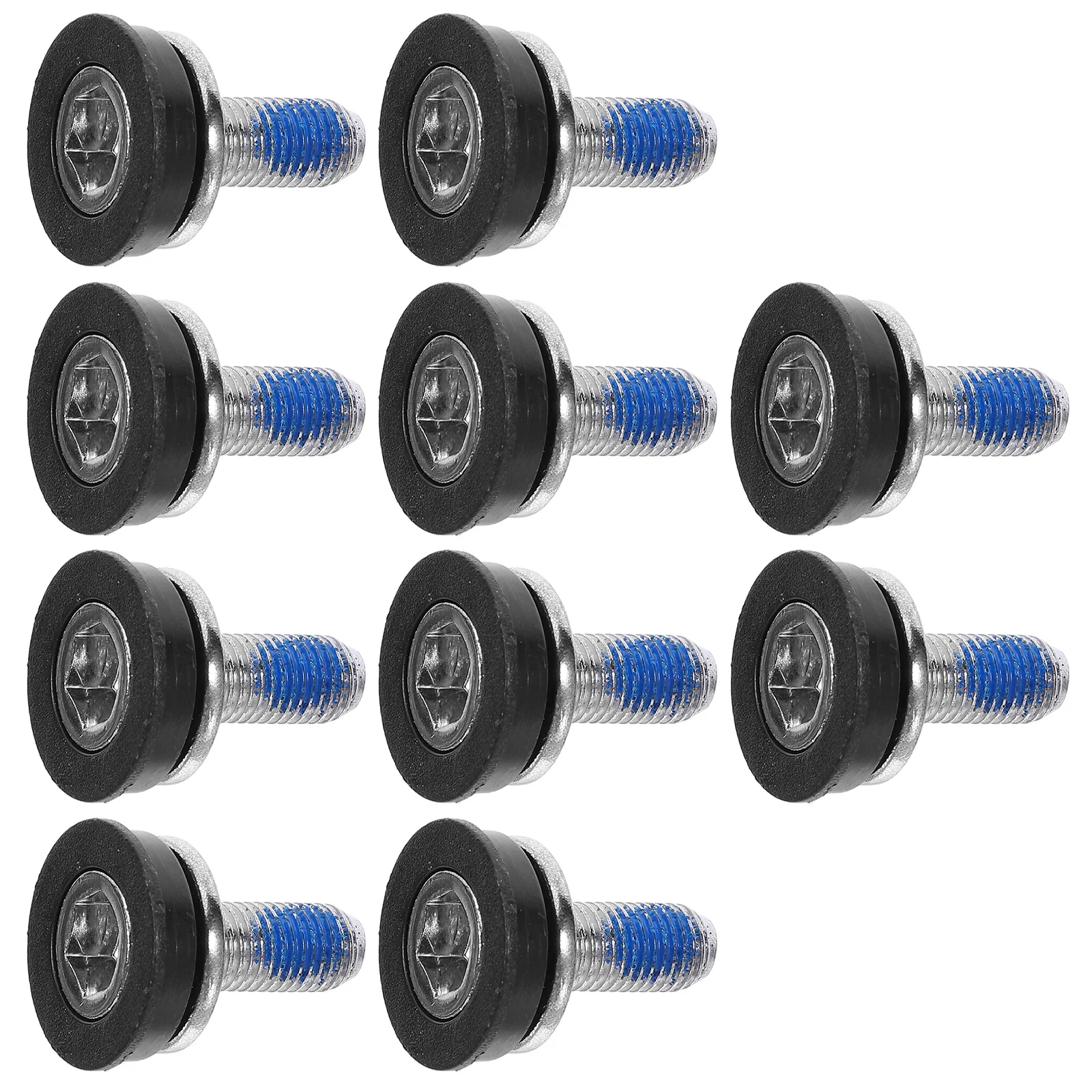 

10 шт. винты для велосипедного шатуна, стальные крепежные болты для горного и шоссейного велосипеда, сменный шатун, водонепроницаемый нижний кронштейн