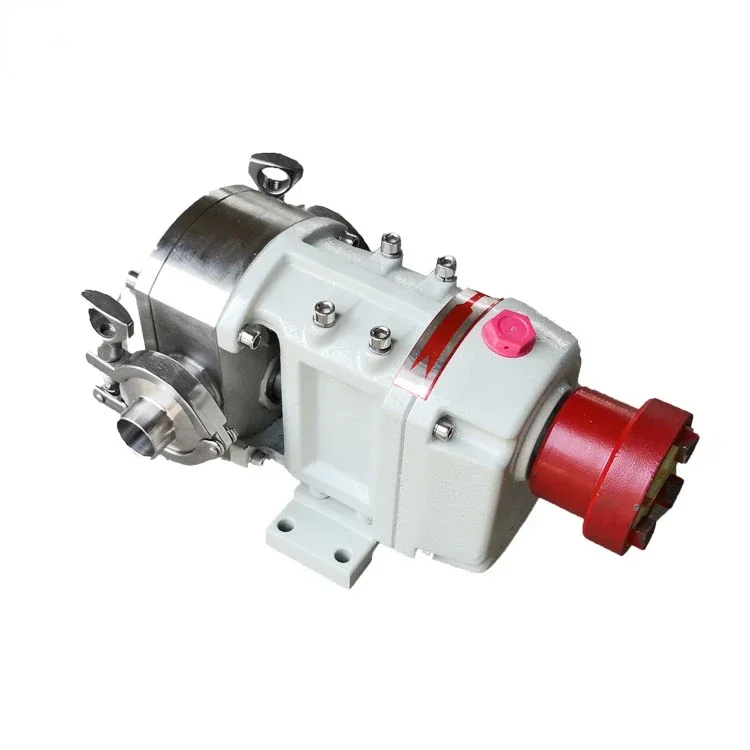 

Hot Sales Suitable For Sanitary Food Grade Seasonings/meat/beer/molasses/sauce/ Rotor Rotary Lobe Pump Stainless Steel Electric