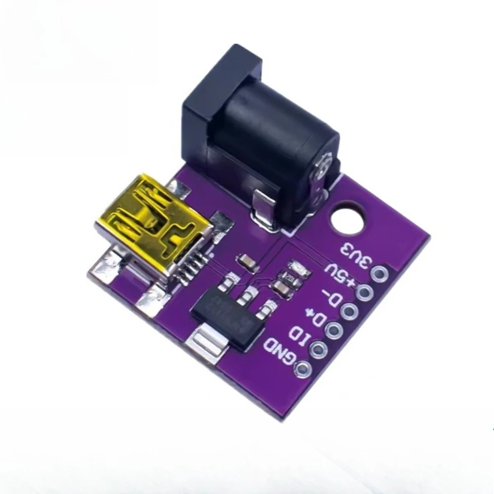 8-個-ams1117-電圧レギュレータモジュール-12v-から-5v-33v-ミニ-usb-電源-dc-005-コンバータ-arduino-diy-用