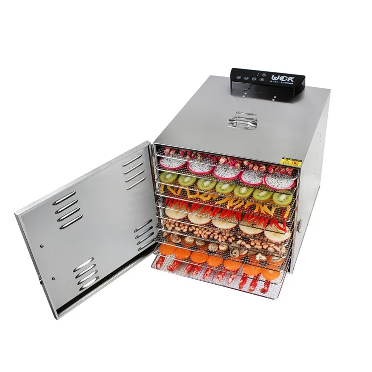 Fruit Dehydrator Vegetable Fruit Dehydrator Machine Commercial SS Fruit Meat dryer dehydrator