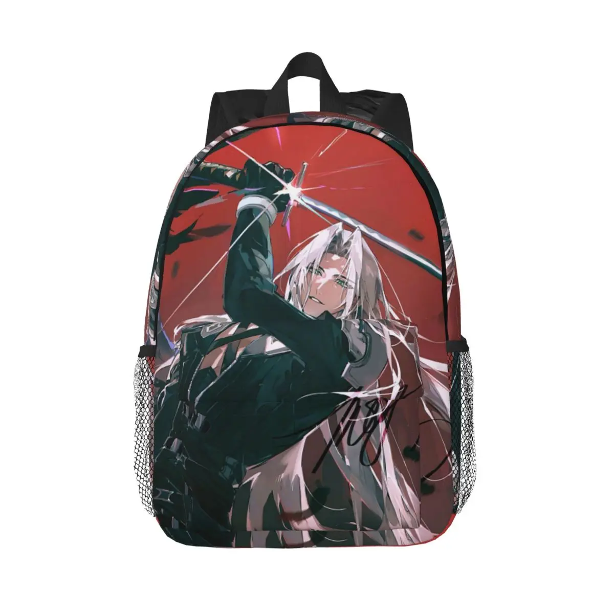

Sephiro Final Fantasy Games Backpack Hot Sale Daypack Large Capacity Boys Girls BookBag Shoulder Bags for Men Women School Bag