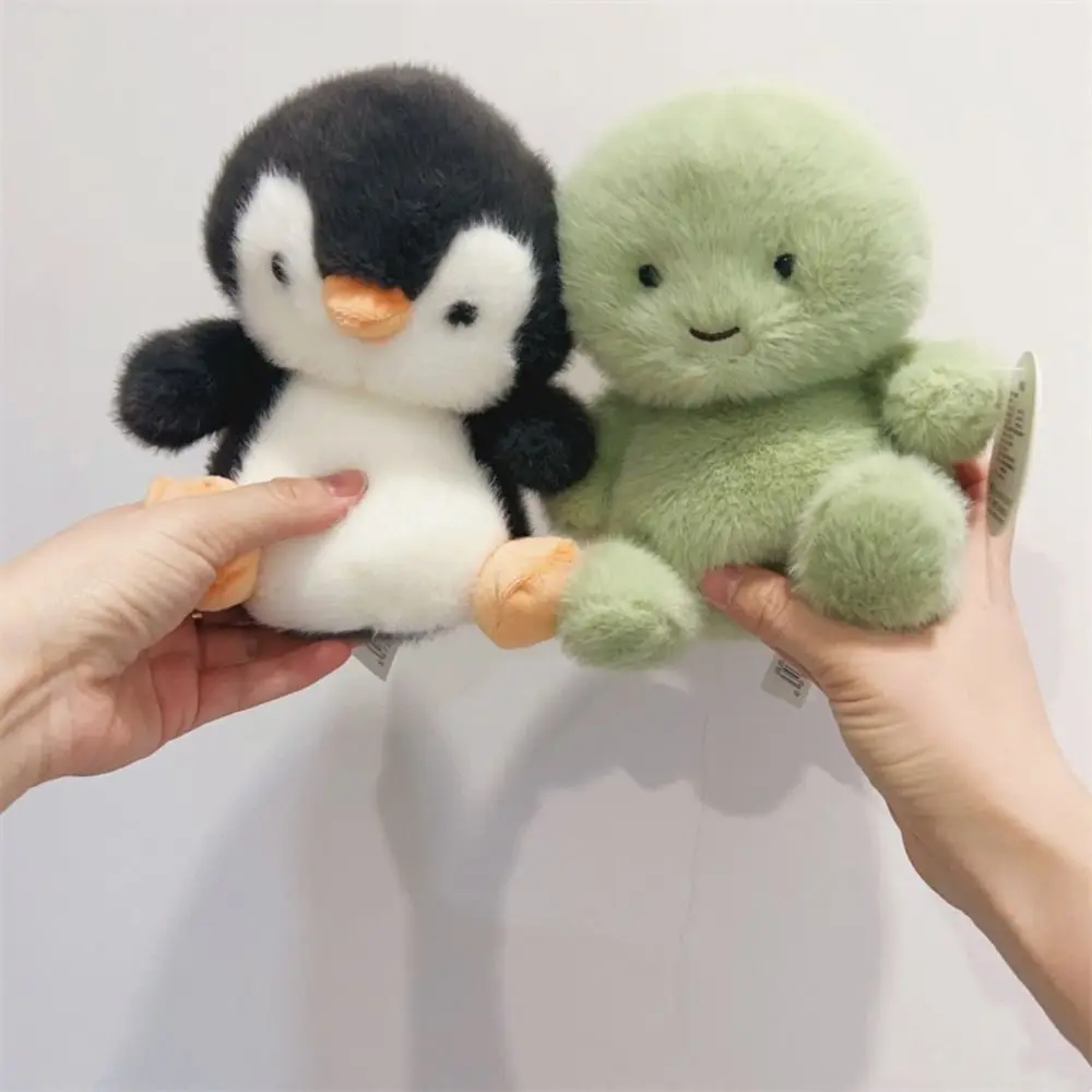 

Table Doll Animal Plush Toy Duck Rabbit Home Decor Sitting Animals Plush Elephant Turtle Soft Pillow Stuffed Penguin