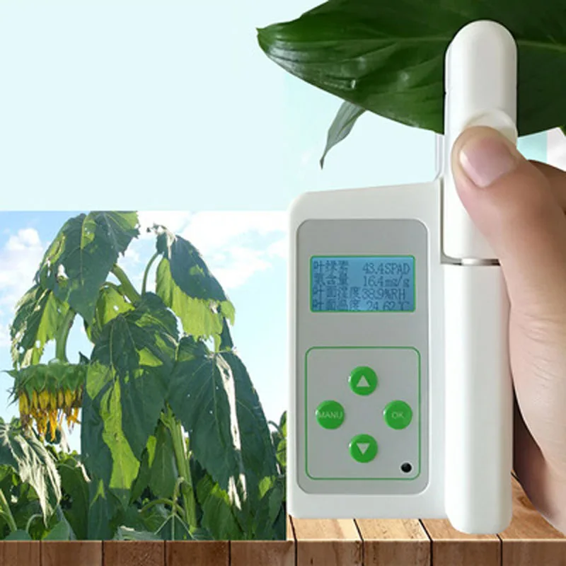 TYS-4N Portable Plant Nutrition Test Analyzer Machine Used for Chlorophyll Nitrogen Leaf Temperature and Leaf Moisture Monitor