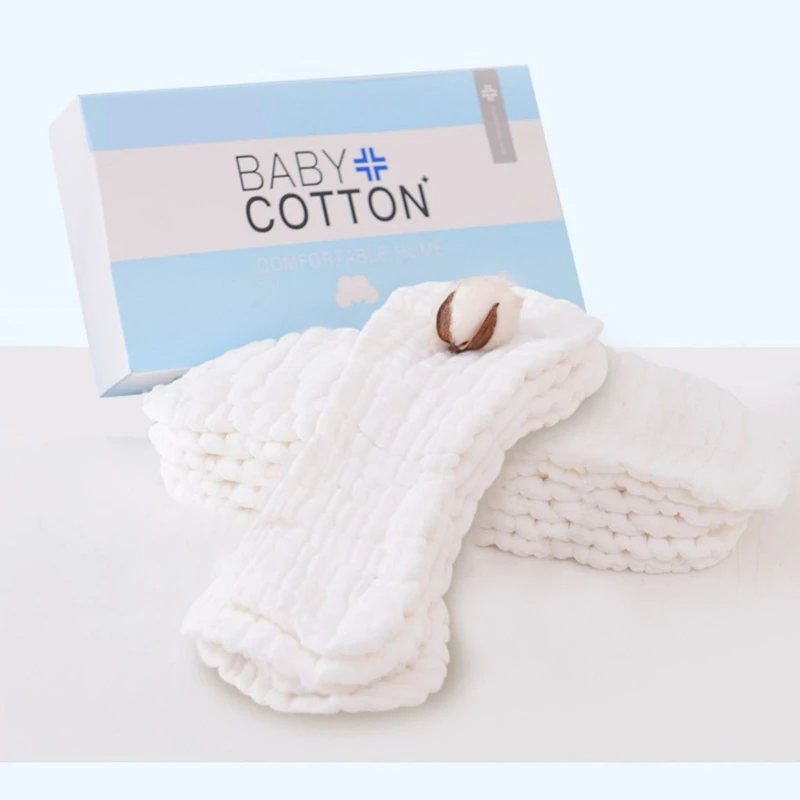 1pc \ 5pcs fraldas de bebê algodão 15 camadas gaze fraldas laváveis recém-nascidos fraldas de amendoim suprimentos para bebês