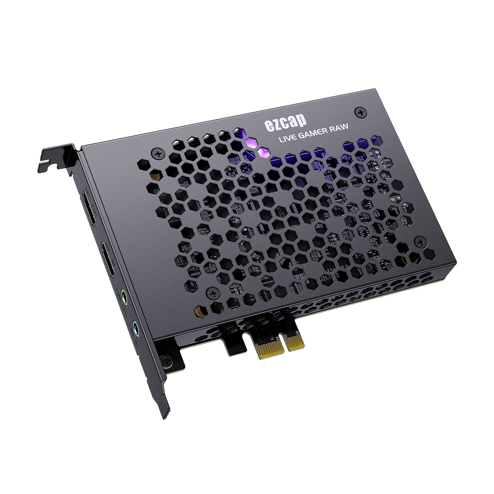 Video Capture Card Live Gamer Raw PCIE 4K Video Game Capture Card Record & Live Stream for Gaming Systems Camcorders