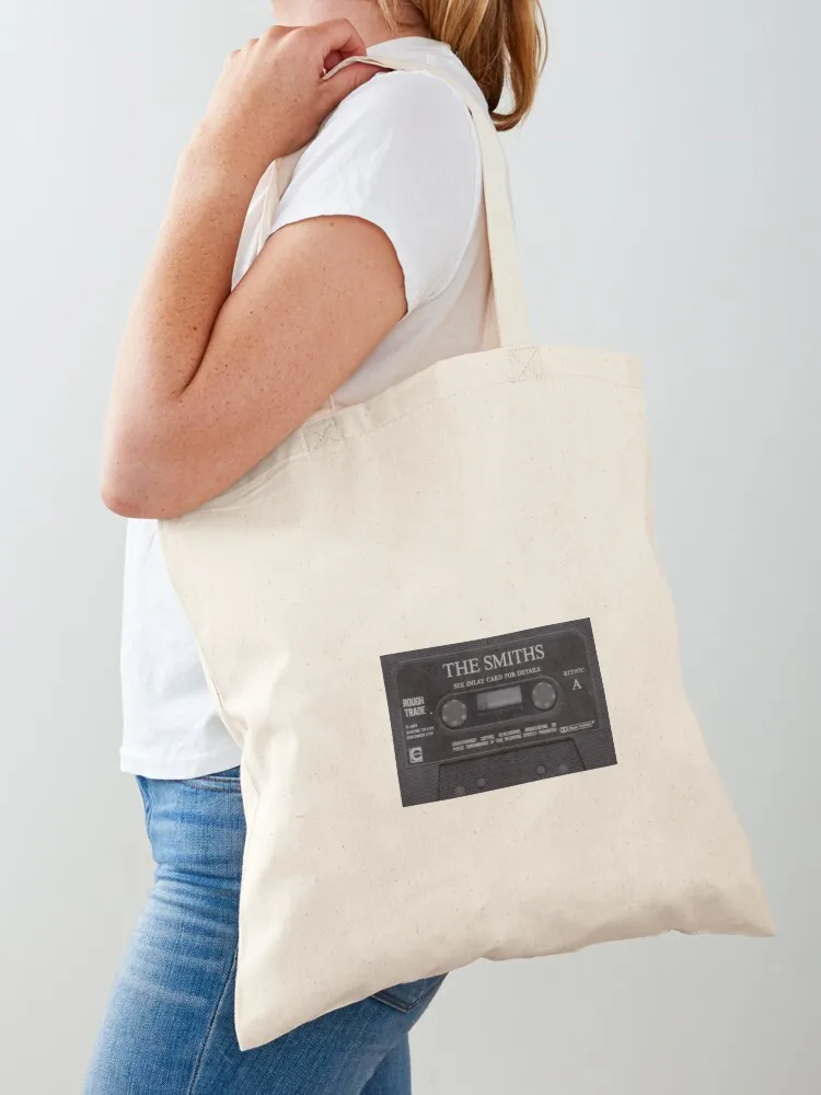 

Fan art The smiths cassette Tote Bag large size bags hand bag Shopper handbag Customizable tote bag