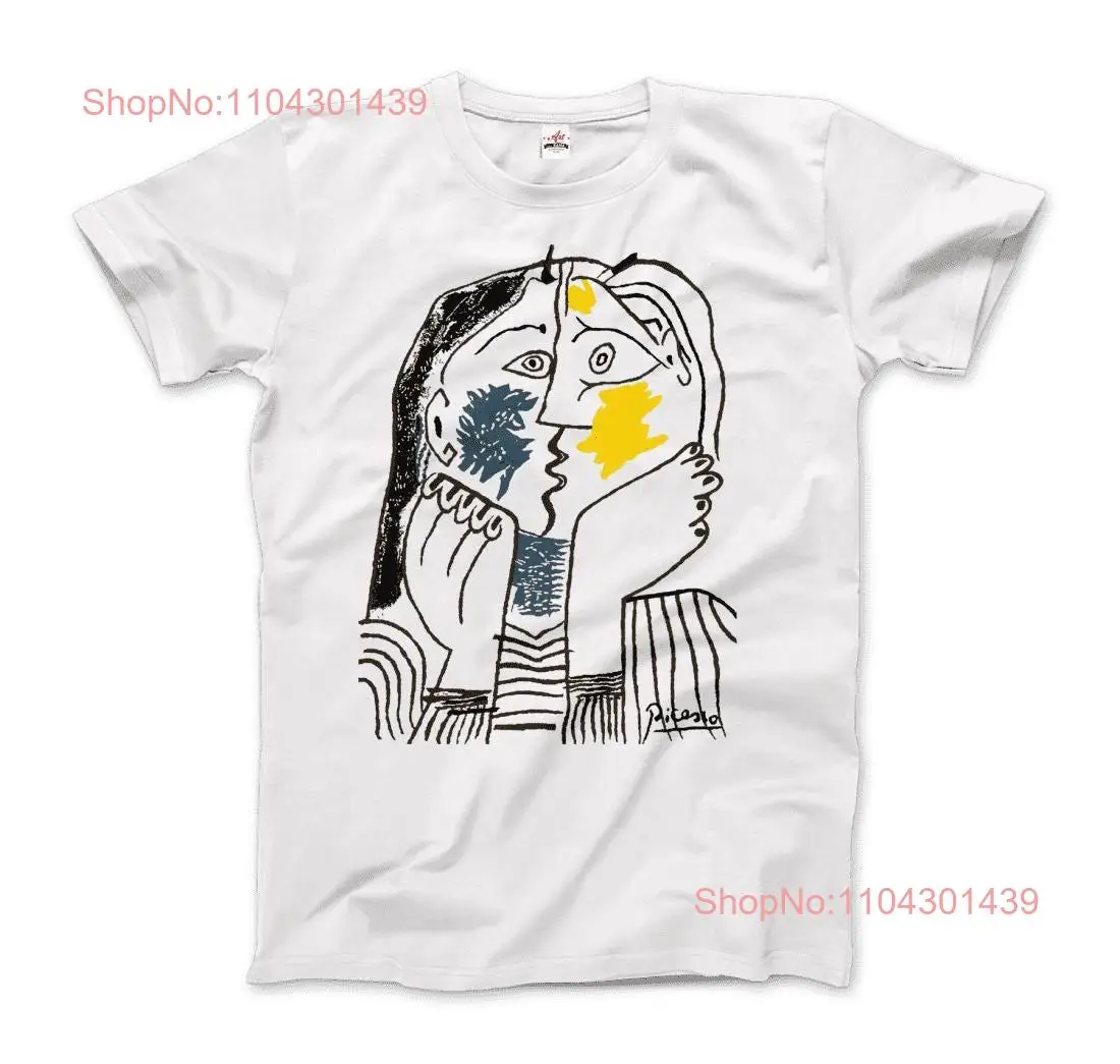 The Kiss Cubist Artwork T Shirt long or short sleeves