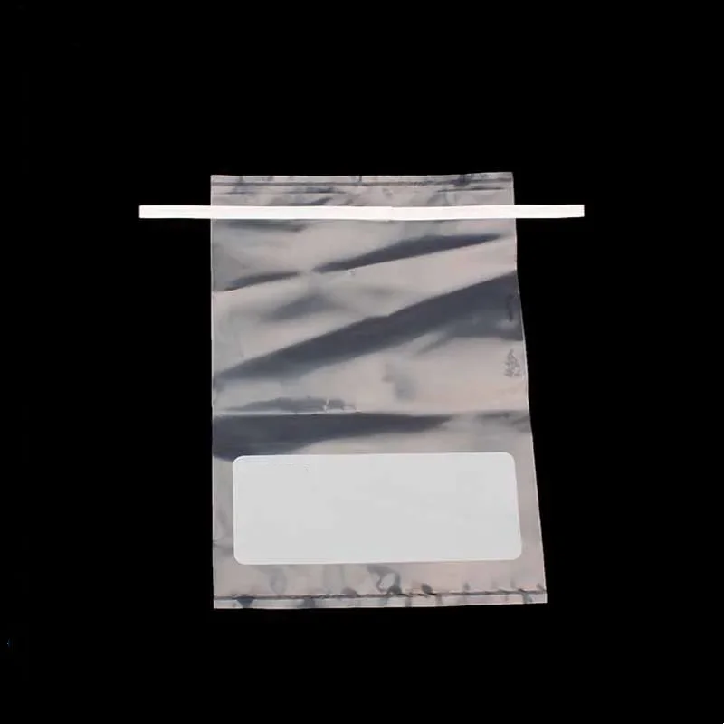 Sterile Sampling Bags 700ml 140x229mm with Wire Closure for Food Environmental Pharmaceutical Testing 100/Pack