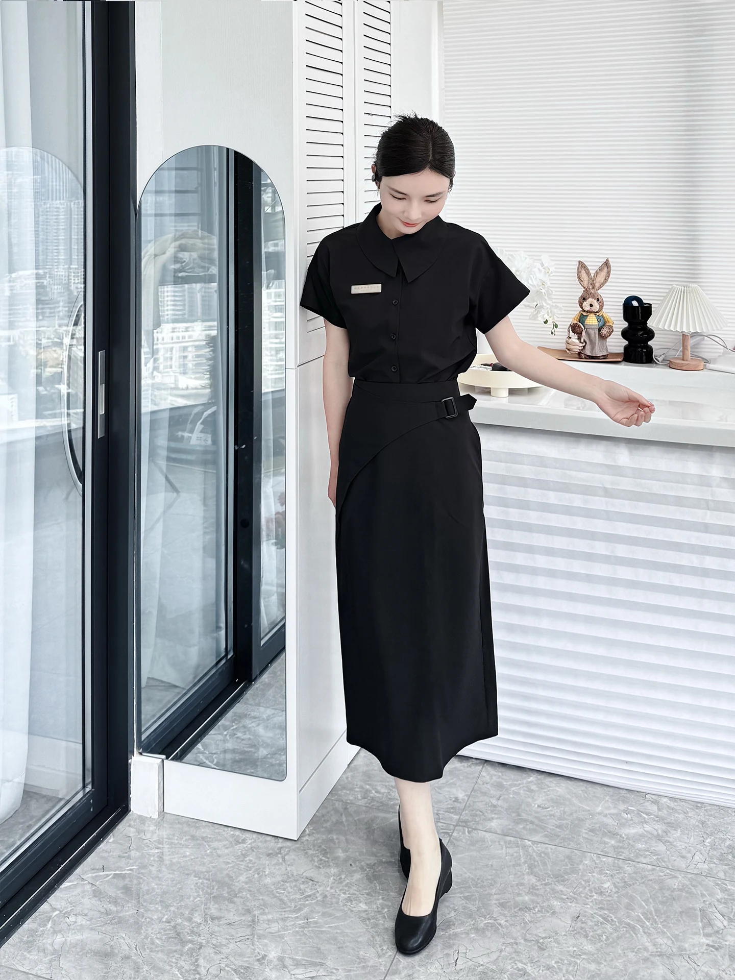 

Korean Style Anti-Aging Beauty Salon Uniform Set High End Health Care Center Men's Women's Skin Management Professional Outfit