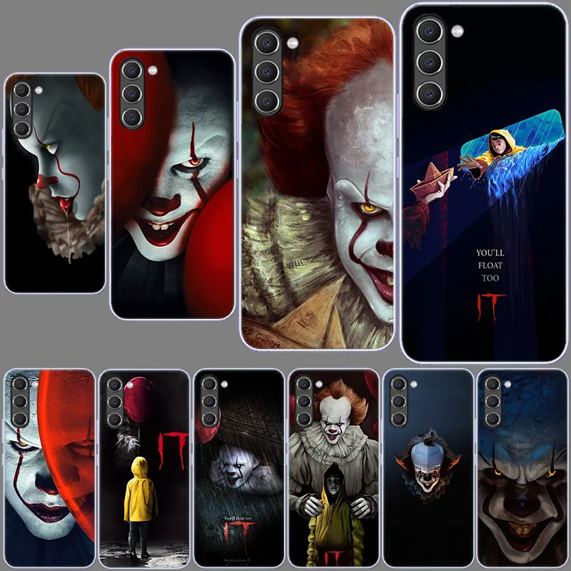 Horrible Movie Pennywise Phone Case for Samsung A54 A14 A24 A34 5G Galaxy A02S A03S A04S A12 A22 A32 A52 A72 A13 A23 A33 A53 A73