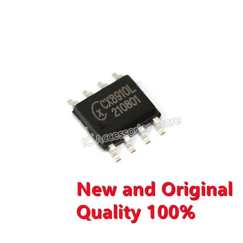 5pcs CX8910L SOP8 withstand voltage 100V with output short circuit protection Safety car charger chip brand new original