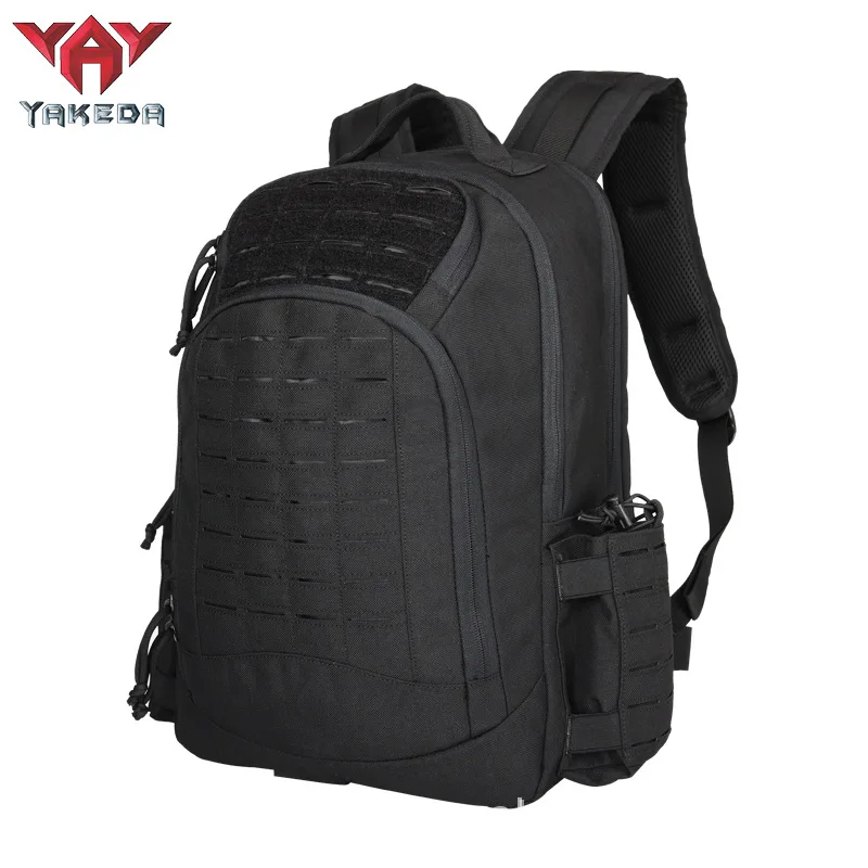 YAKEDA Tactical Backpack Outdoor Cycling Backpack Carrying Backpack MOLLE Multifunctional Backpack Durable Multifunctional Bag