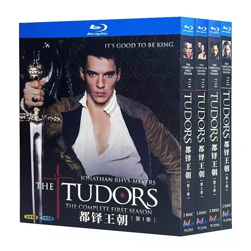

The Tudors Seasons 1-4 Blu-ray High Definition US TV Series BD Discs Box Set