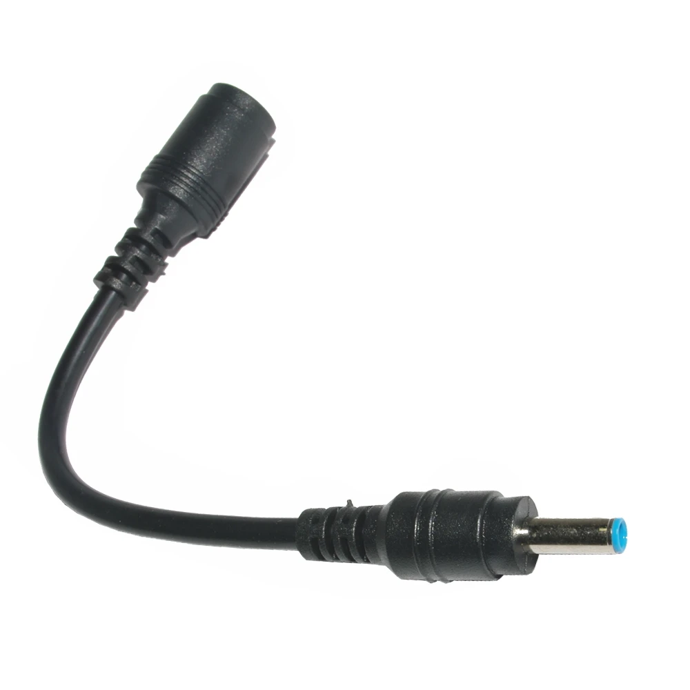 Female 7.4mm x 5.0mm to 4.5mm x3.0mm Male Charger Adapter Power Connector Converter Cable DC Jack for Dell Hp