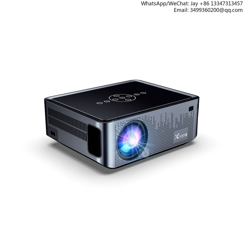 

Xnano X1 Pro TV Projector Amlogic T972 300ANSI 4K Home Theater Full HD 1080P Native LED LCD Smart Projector