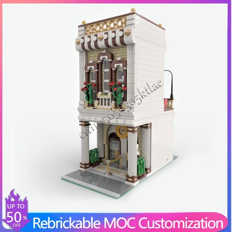

3220 PCS Construction Minimalist Cottage MOC Customize Modular Building Block Educational Simple Kids DIY Boys Toy Birthday Gift