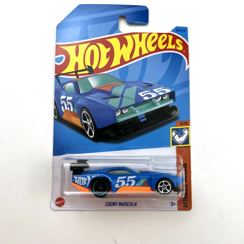 2023-100 Hot Wheels Cars COUNT MUSCULA 1/64 Metal Die-cast Model Collection Toy Vehicles