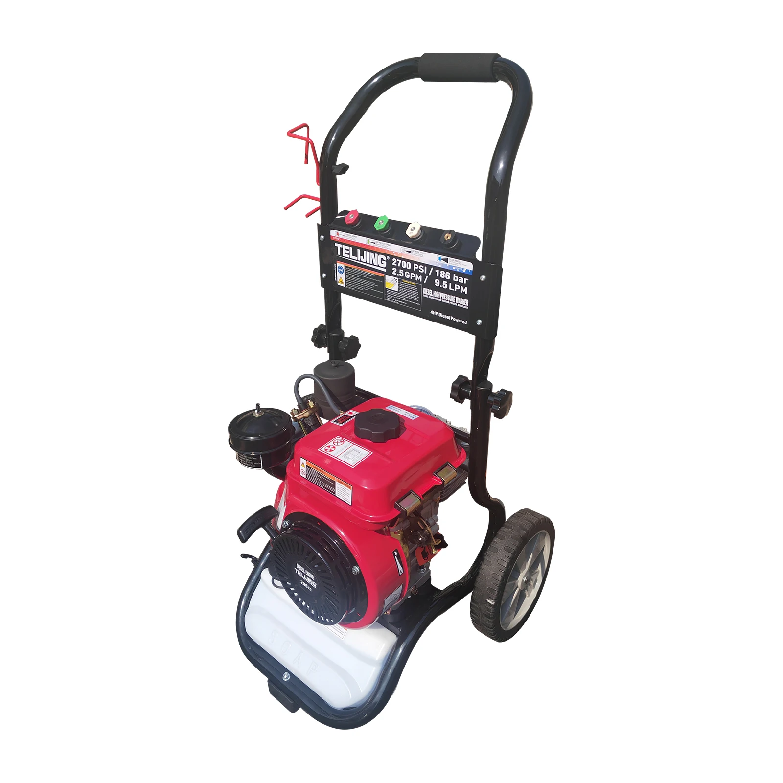 

Профессиональная дизельная мойка высокого давления TJ170CF 4HP 2700PSI 186 бар 2.3GPM для очистки сельскохозяйственной техники и обслуживания сараев