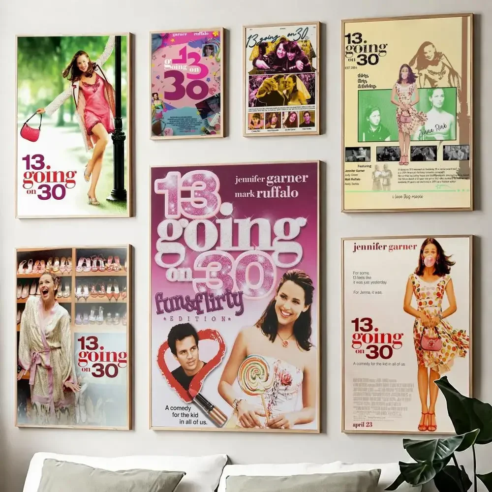 Movie 13 Going On 30 Poster Paper Print Home Living Room Bedroom Entrance Bar Cafe Art Painting Decoration