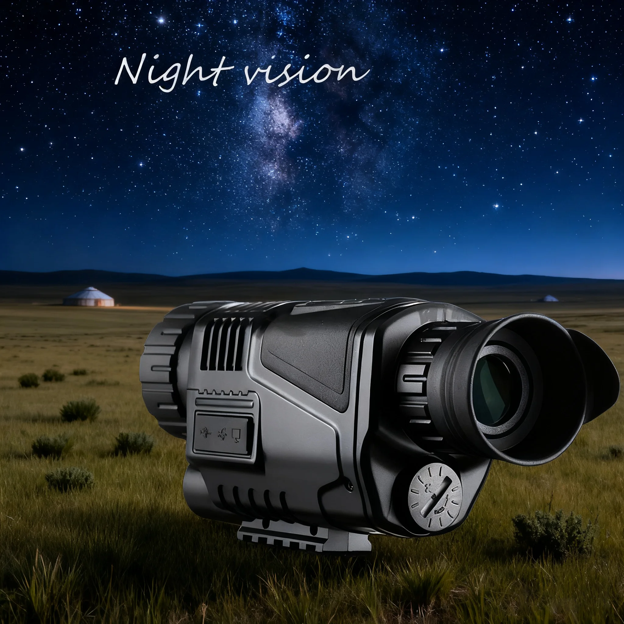 

Охотничий телескоп ночного видения при слабом освещении, мощный монокуляр 200 м с фото-видео для кемпинга, приключений на открытом воздухе, рыбалки