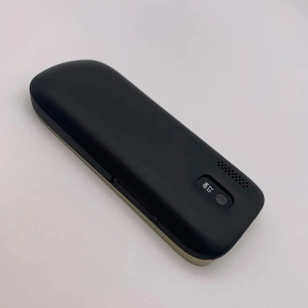 كاميرا Asha 202 أصلية غير مقفلة بشريحتين بلوتوث MP4 2.4 بوصة 2 ميجابكسل MIDP 2.1 شحن سريع للهاتف المحمول بحالة جيدة