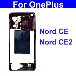 Middle Housing For Oneplus Nord CE 2 Nord CE2 5G Middle Frame Holder Cover Replacement