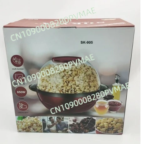 

Home Use 850W Electric Automatic Popcorn Machine