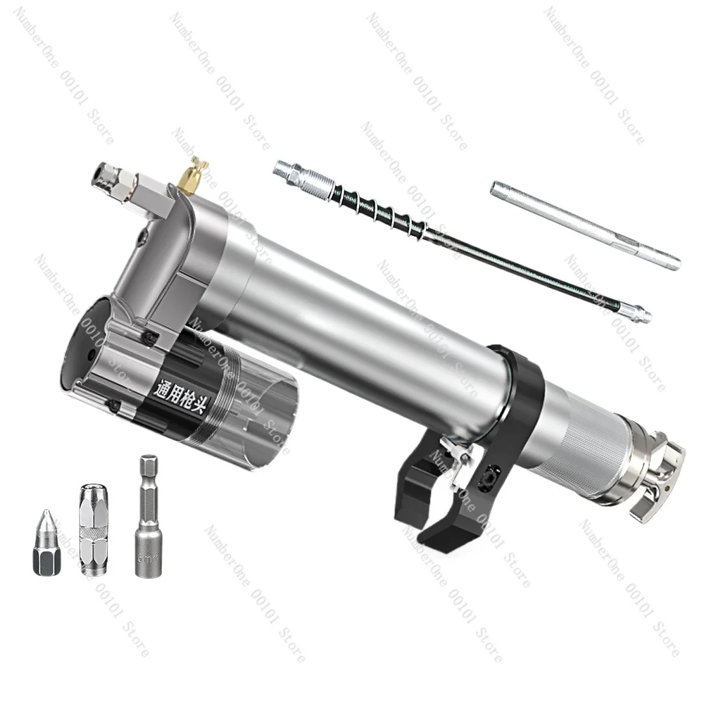 

Electric Grease Gun Lith-ium Electric Combined Type Grease Machine Split-type Spearhead High Pressure Automotive Greaser Mech