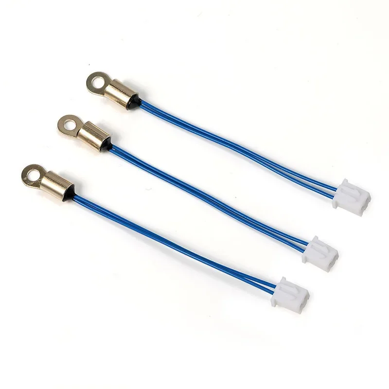 10K NTC temperature sensor 1% 3950 M4 wire ring fixing piece for inverter thermistor temperature sensor pt100