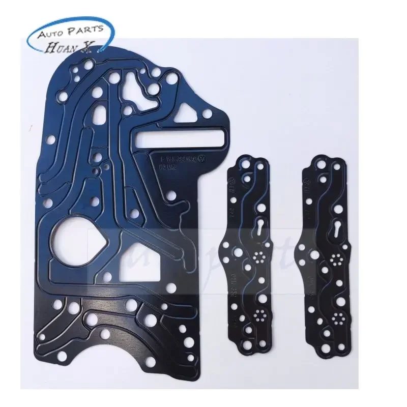 3pcs 0AM DQ200 0AM325467 0AM325483 Automatic Transmission Gearbox Valve Body Gasket Big Small Partition for VW Audi Skoda Seat