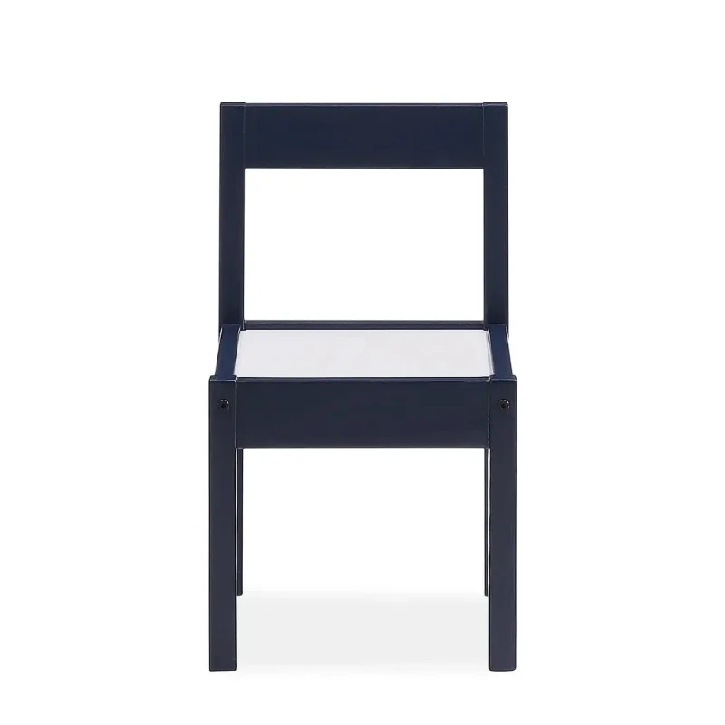 Relax Hunter 3-Piece Kiddy Table & Chair Set, Blue / White