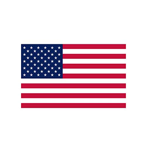 Love Day Flag of The United States Vinyl Sticker United States of America Map Sticker Classic Flag Decal US Map Flag Decal USA