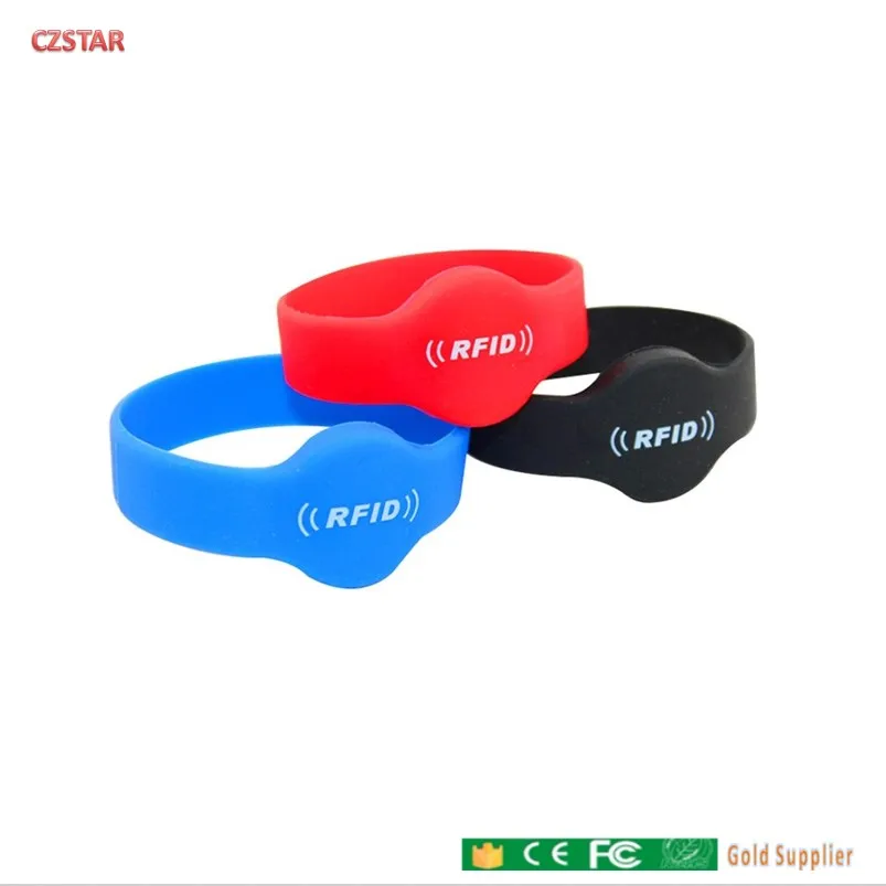 50pcs Disposable Baby patient Hospital ID UHF RFID Paper PVC reusable silicon rfid uhf Wristband tag for school sport race