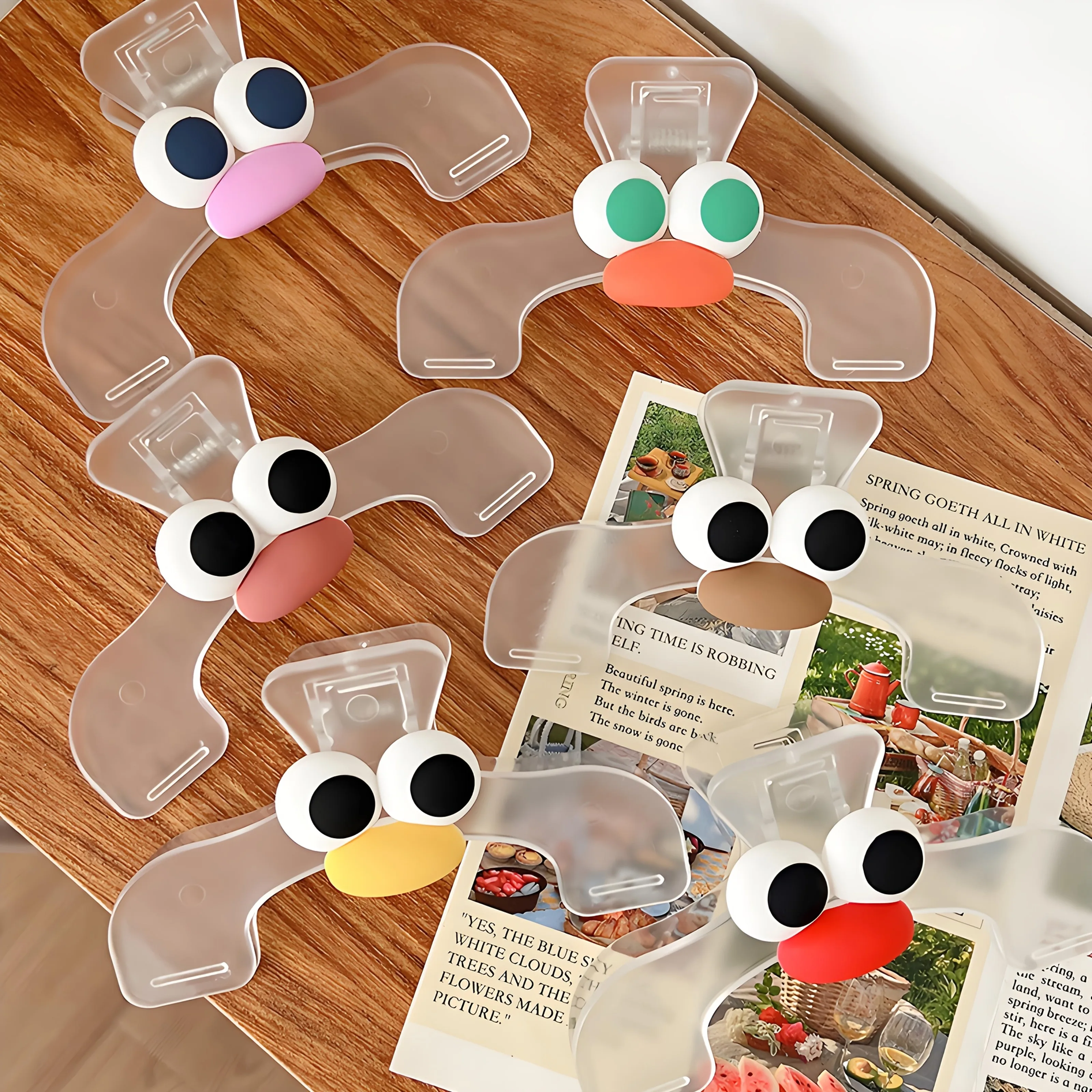 Picture 5: Versatile And Durable Binder Clips, Perfect for School Music Sheets And Office Materials, Adorable Stationery Essentials