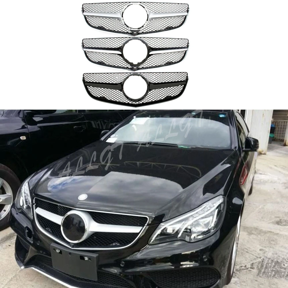 

Car Front Racing Facelift Upper Radiator Bumper Grilles For Mercedes Benz W207 E-Coupe 2014 2015 2016 OE Style