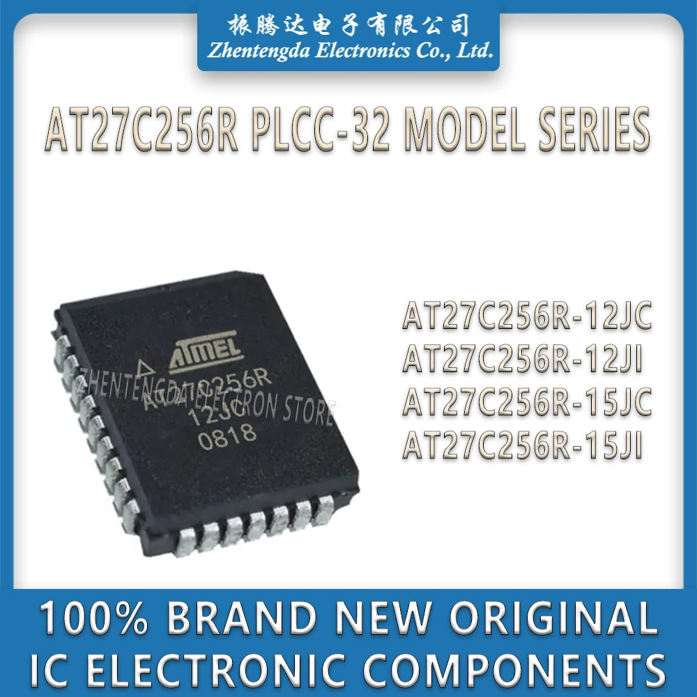 

AT27C256R-12JC AT27C256R-12JI AT27C256R-15JC AT27C256R-15JI AT27C256R AT27C256 IC Chip PLCC-32